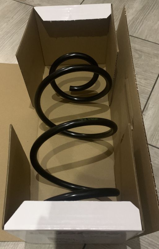 Пружина переднього амортизатора - LESJOFORS - 4044241