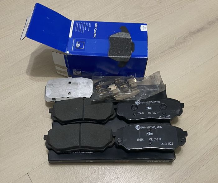 Колодки дискового гальма, передні - ATE - 13.0470-5681.2
