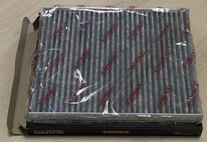 Фільтр повітряний кондиціонера (салона) - KAMOKA - F512301