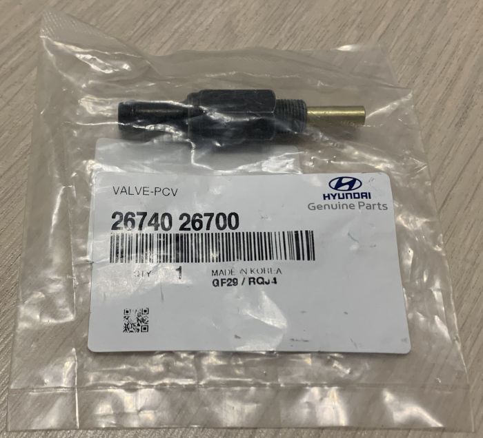 Клапан вентиляції картерних газів - Hyundai - 26740-26700
